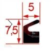 уплотнитель 8,5×5,5 мм крышки вакуумного упаковщика КОД: 7104011