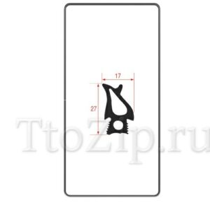 Уплотнение двери KGN1663A/KGN1342C (2.56 м) UNOX